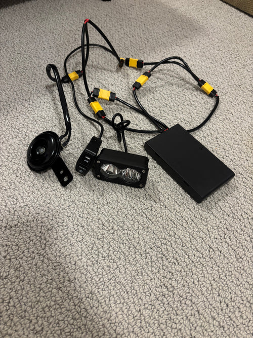 Battery powered Baja+ horn combo