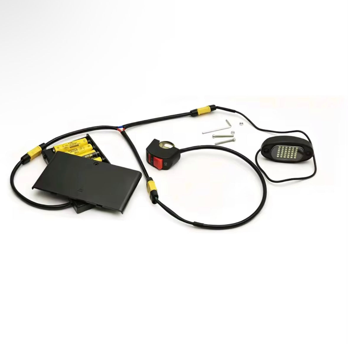 Battery powered rocklight
